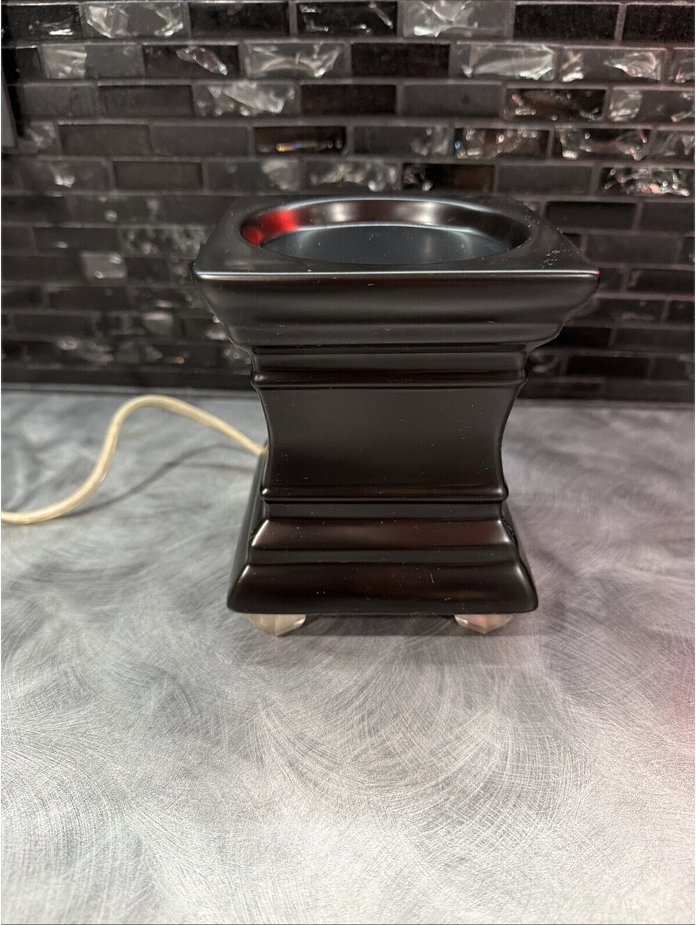 Gold Canyon Electric Scent Pod Holder Warmer with Timer Black Model 82897